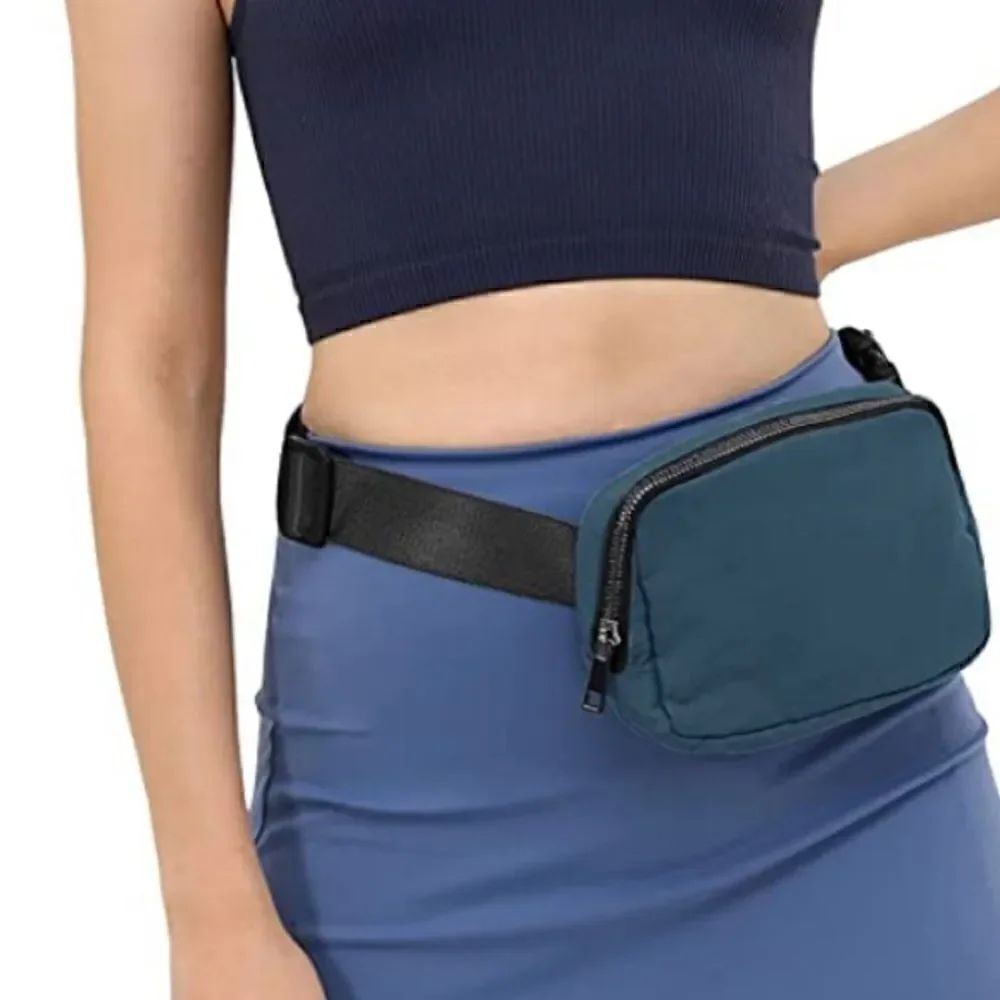 Navy & Black Fanny Pack